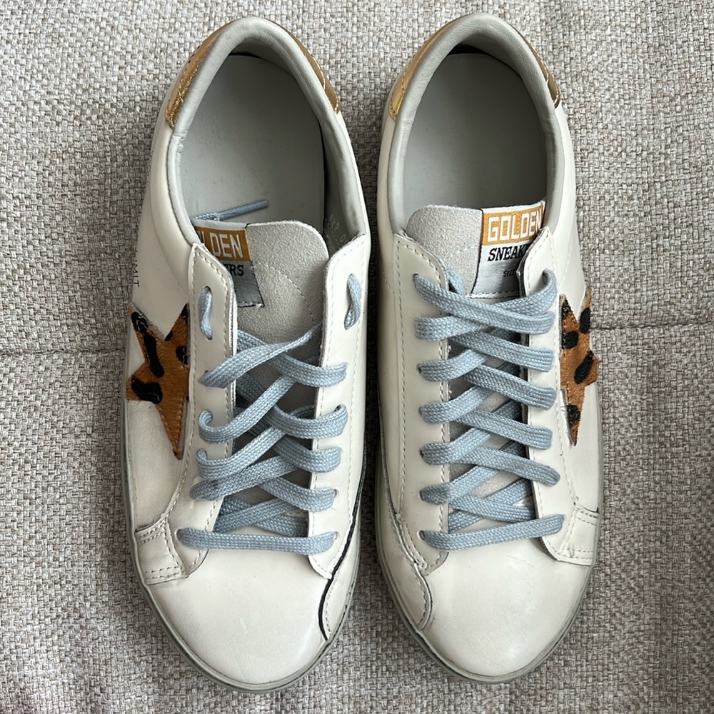 Sneaker golden star never been used